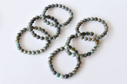 Soothing Crystals - African Turquoise Bracelet (Transformation and Love)