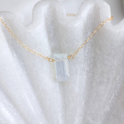 Mesa Blue - Opalite Necklace - Gold Filled