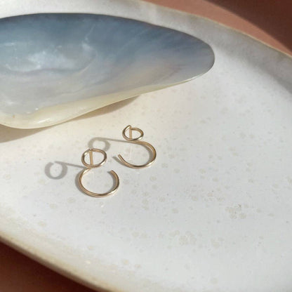 Token Jewelry - Lennon Ear Jacket in 14k Gold Fill or Sterling Silver 