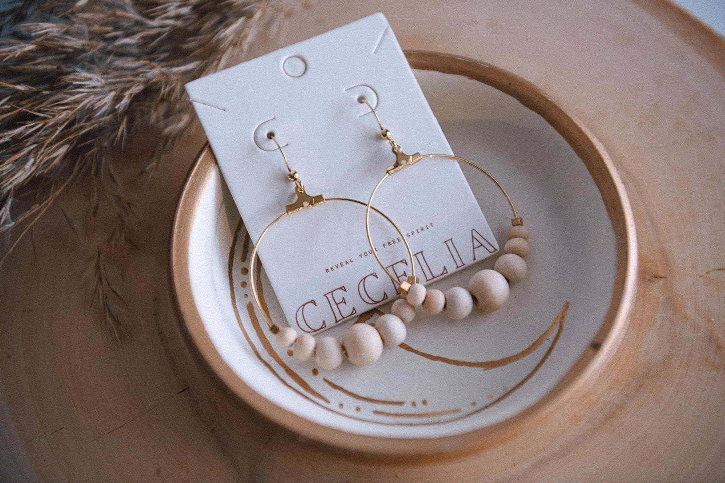Cecelia Designs Jewelry - Lightweight Boho Hoop Earrings