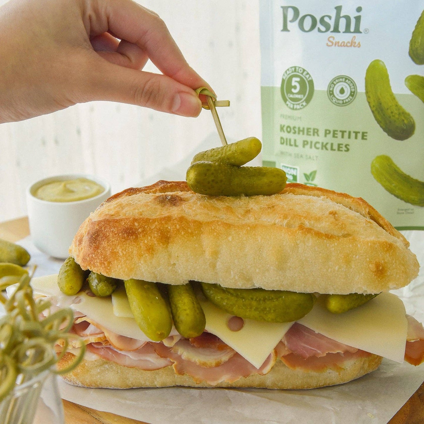 POSHI - POSHI - Kosher Petite Dill Pickles 2 oz