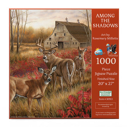 SunsOut - 1141 Among the Shadows 1000 pc Puzzle