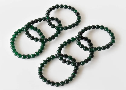 Soothing Crystals - Green Jade Bracelet (Wisdom and Balance)