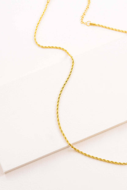 Lovoda - Twist Around Necklace | Gold (14K)
