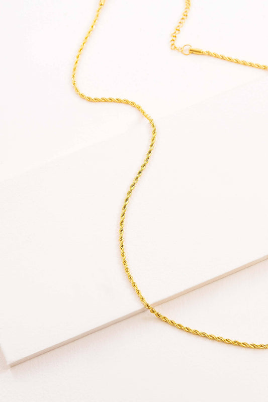 Lovoda - Twist Around Necklace | Gold (14K)