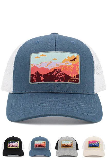 Hana - Eagle Mesh Baseball Cap