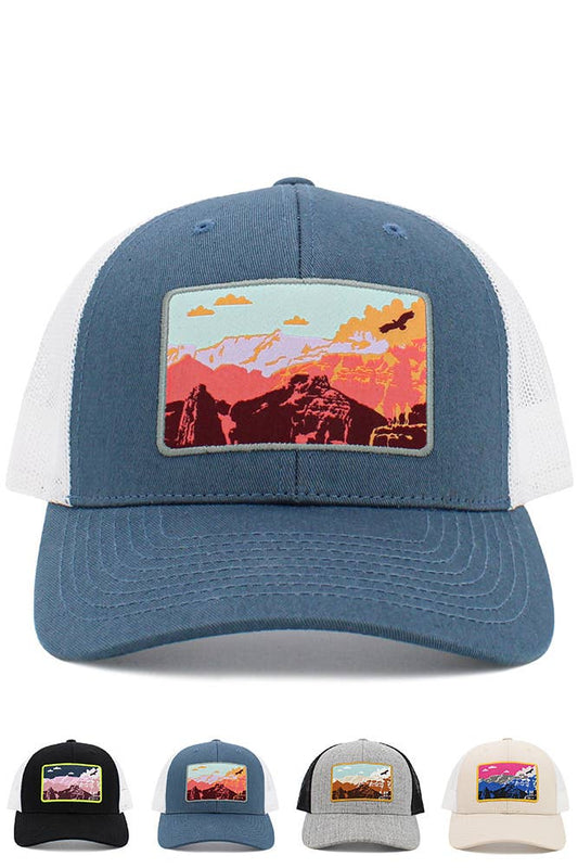 Hana - Eagle Mesh Baseball Cap