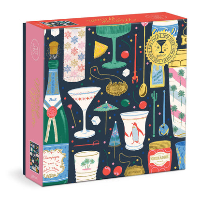 Chronicle Books - Merry Mixer 1000 Piece Foil Puzzle