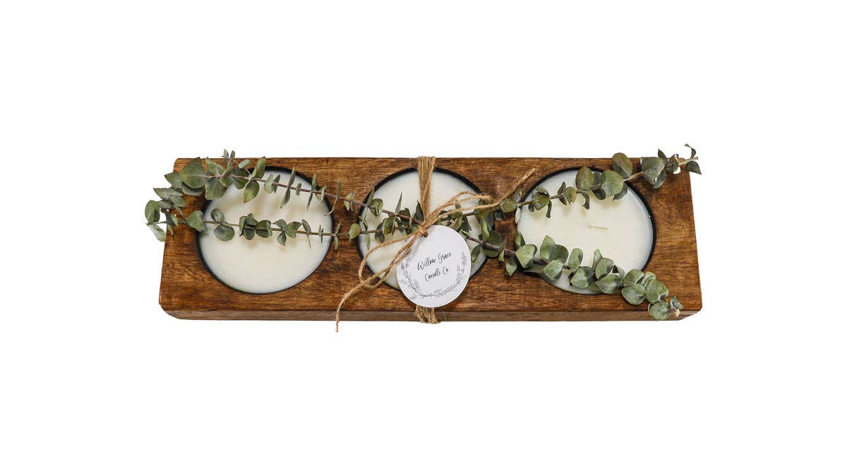 WGC106 Willow Grace Candle Co - 3 Hole Cheese Mold Candle