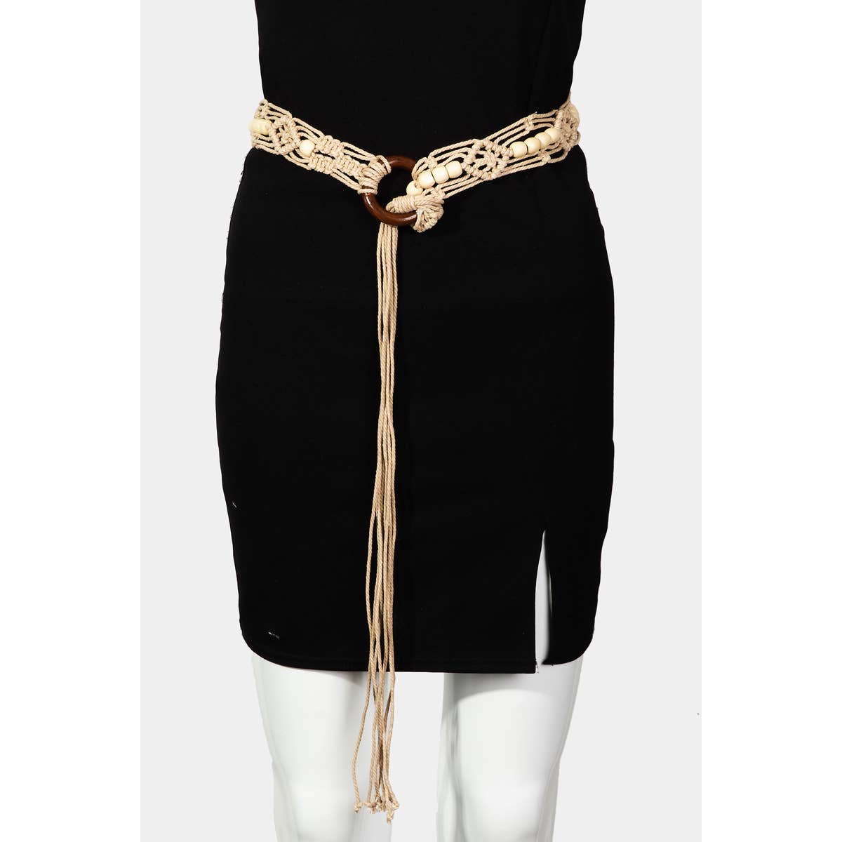 Collections by Fame Accessories - Rope Braided Boho Belt