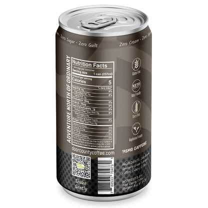 Door County Coffee - Black Velvet - Canned Cold Brew