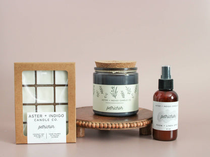 Aster + Indigo Candle Co. - Petrichor | Spring Summer Candle