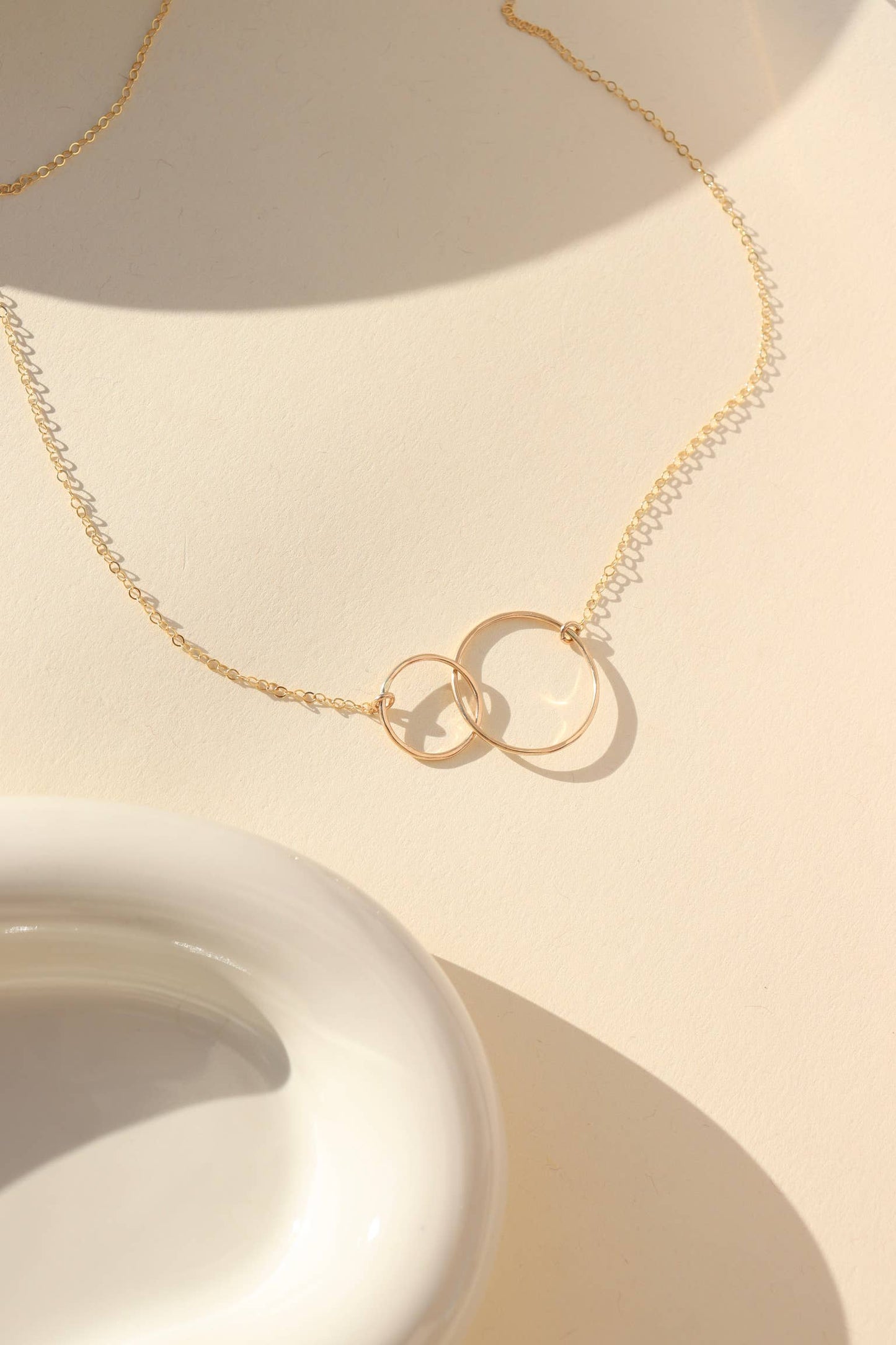 Token Jewelry - Unity Necklace in 14k Gold Fill or Sterling Silver 