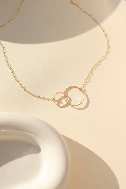 Token Jewelry - Unity Necklace in 14k Gold Fill or Sterling Silver 