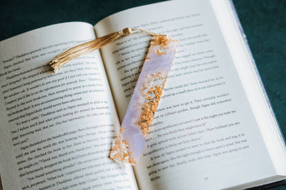 Dège Creative - Lavender Moon Phases & Geode Bookmark