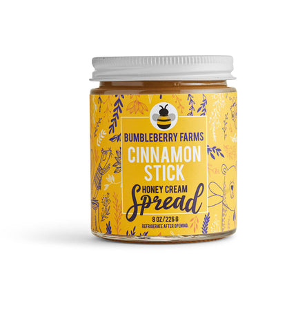 Bumbleberry Farms - Cinnamon Stick Honey Cream | Honey Spread