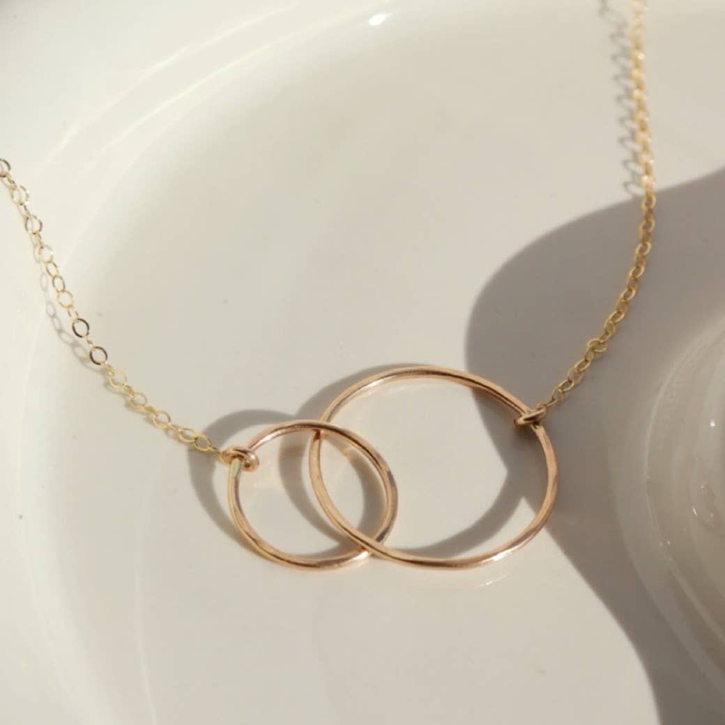 Token Jewelry - Unity Necklace in 14k Gold Fill or Sterling Silver 