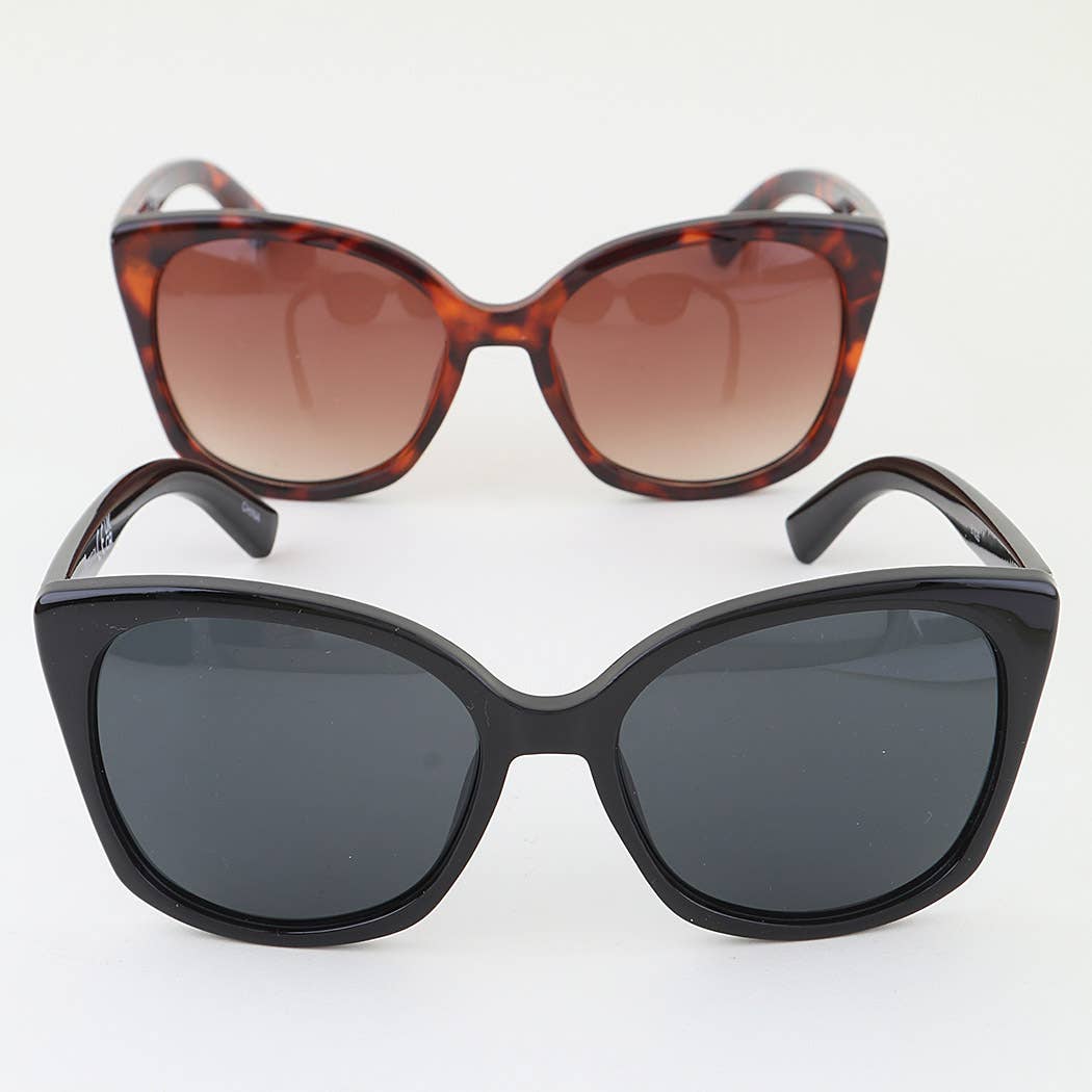3AM BY H&D ACCESSORIES - Modern Grain Cateye Gradient Sunglasses