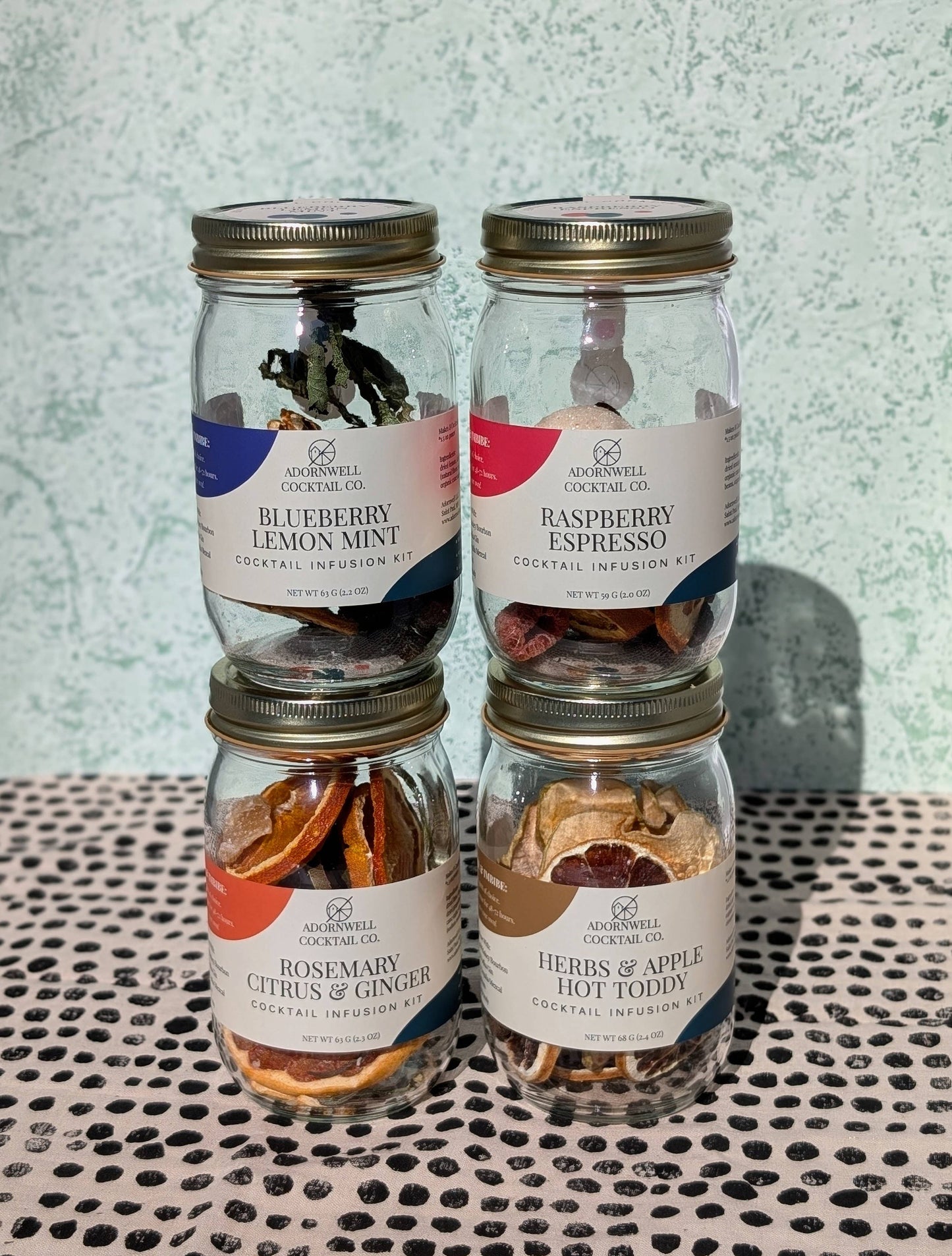 Adornwell Cocktail Jars