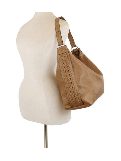 MiMi Wholesale - LH113Z Braided Side Detail Hobo Bag