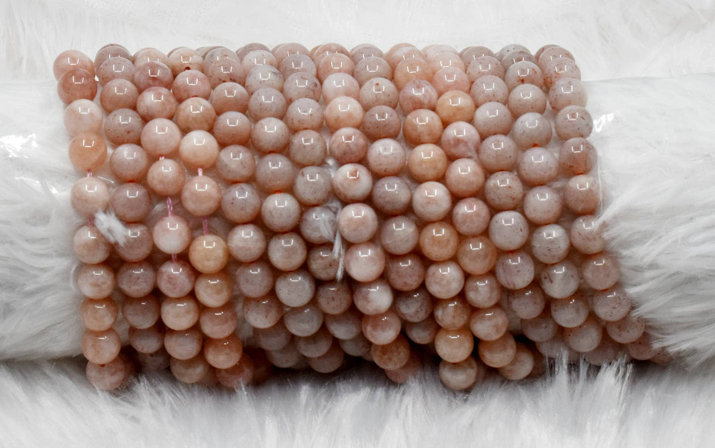 Soothing Crystals - Sunstone Round Beads, 6mm, 8mm,10mm Beads For Necklace