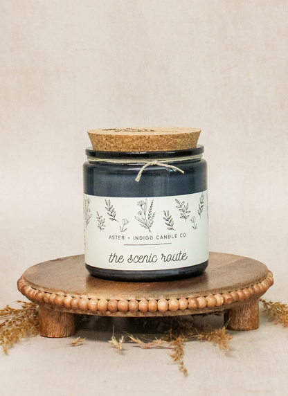 AI 101 Aster + Indigo Candle Co. - The Scenic Route | Fall Candle NEW