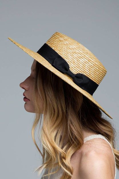 Urbanista - Wheat Straw Boater Hat