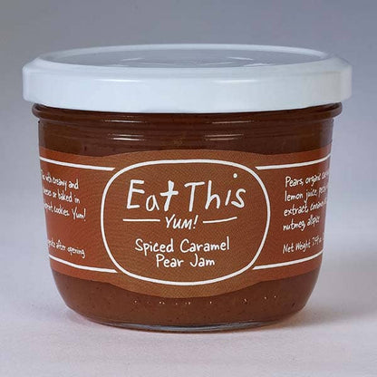Eat This Yum -   Spiced Caramel Pear Preserve