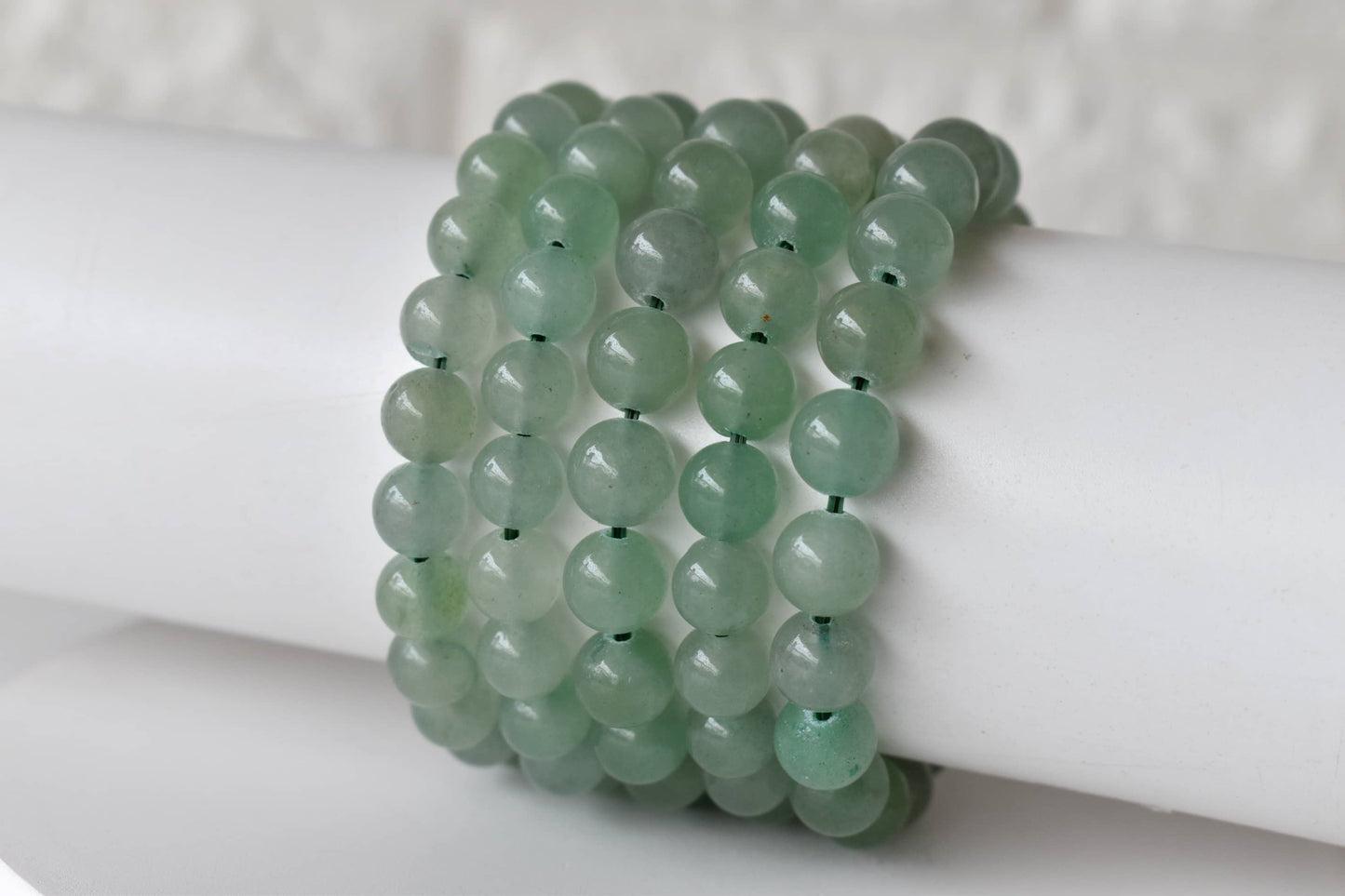 Soothing Crystals - Green Aventurine Bracelet (Attraction and Cleansing)
