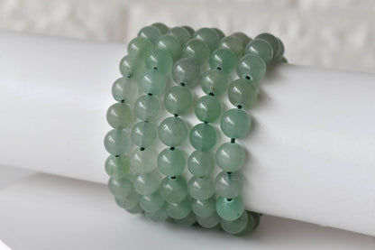 Soothing Crystals - Green Aventurine Bracelet (Attraction and Cleansing)