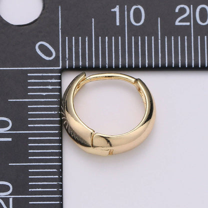 Aim Eternal - Simple Huggie Hoop Earring P033, P036, P038, P249