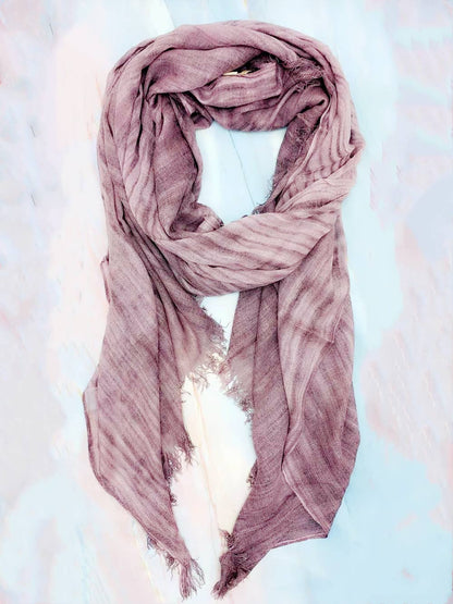 JC Sunny Fashion - JC022517 Cashmere & Wool Blend Scarf
