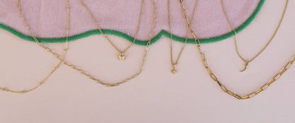 JaxKelly - Tiny Star Necklace - 18k Gold Plating