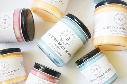 Karomni Co. - Whipped Body Scrubs - Summer Scents, Foaming Scrub