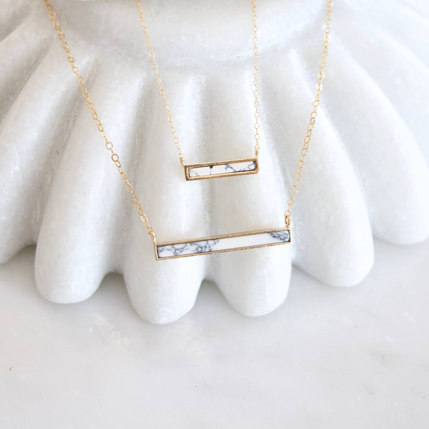 Mesa Blue - Mini Turquoise Bar Necklace