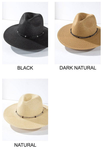 Urbanista - Braided Double Band Panama Hat