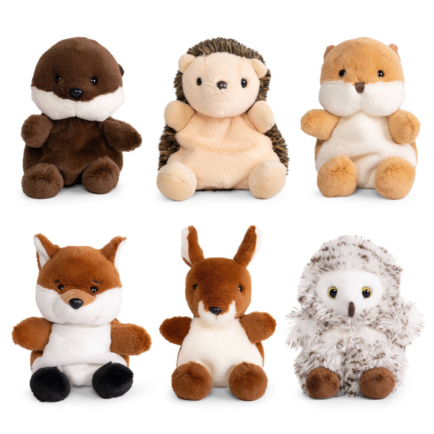 Keycraft - Little Living Nature Snugglies Woodland Animal Plush