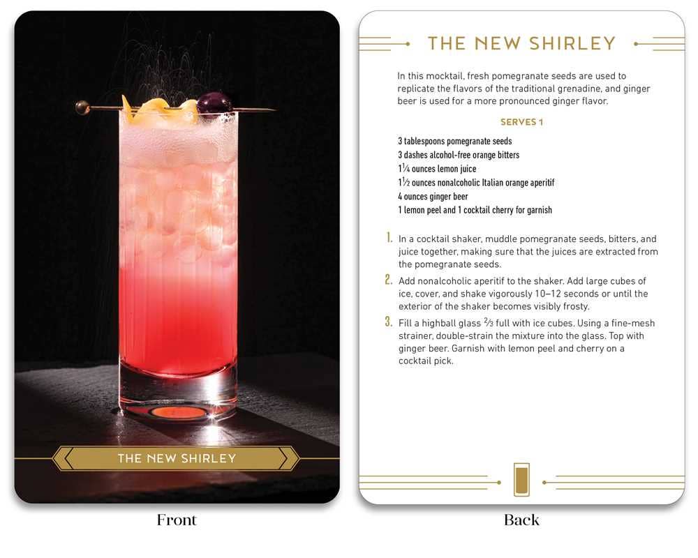 Simon & Schuster - Make It a Mocktail Recipe Deck by Derick Santiago