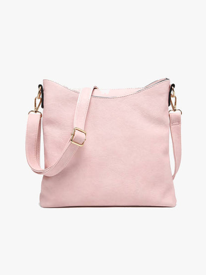 Jen & Co. - Emma 3 Compartment Crossbody w/ Snap Closure | M1765