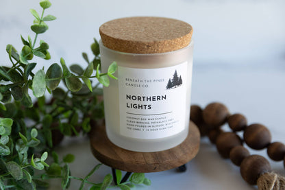 Beneath The Pines Candle Co. - Northern Lights: Coconut-Soy Candle