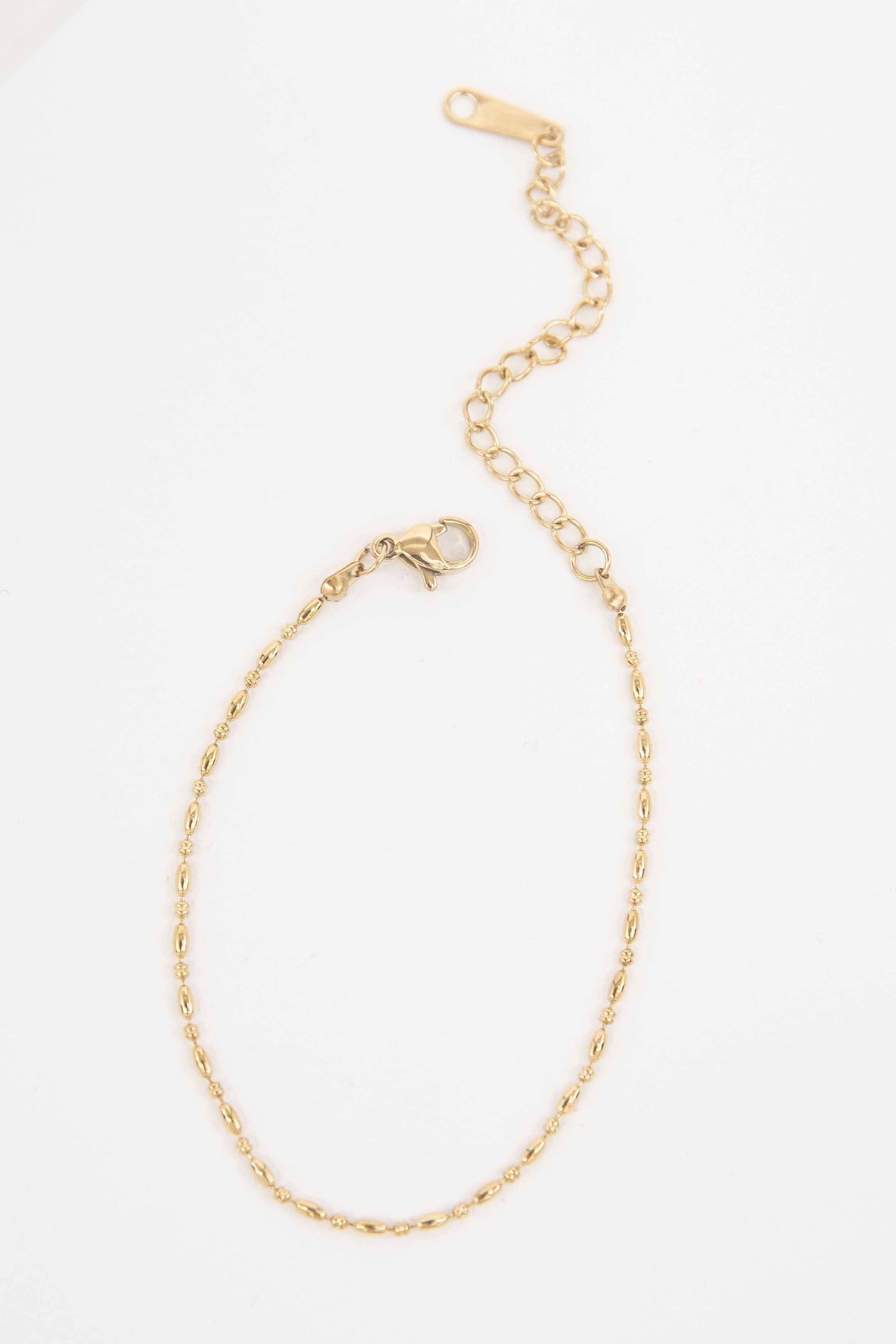 Lovoda - Mini Gold Bead Chain Bracelet