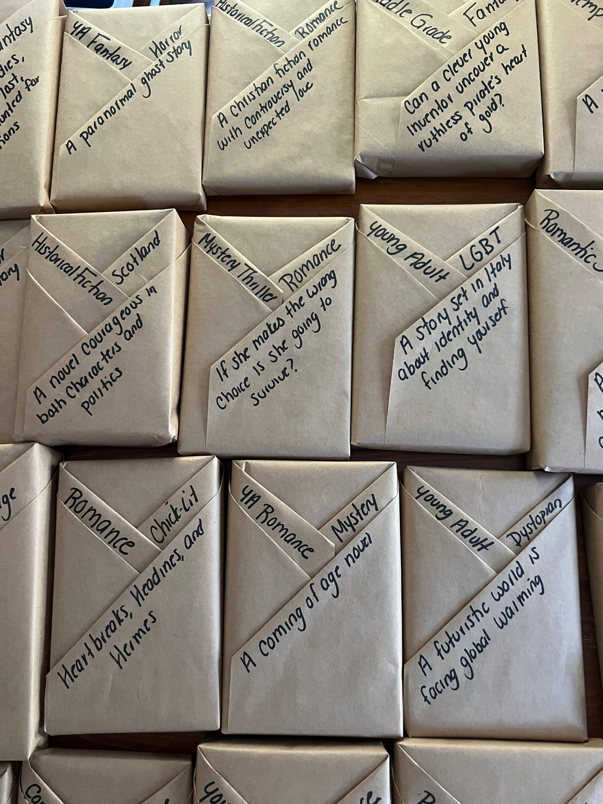 TW101 The Towne Witch - Blind date with a BOOK, Suprise Books, Bookish, Gifts