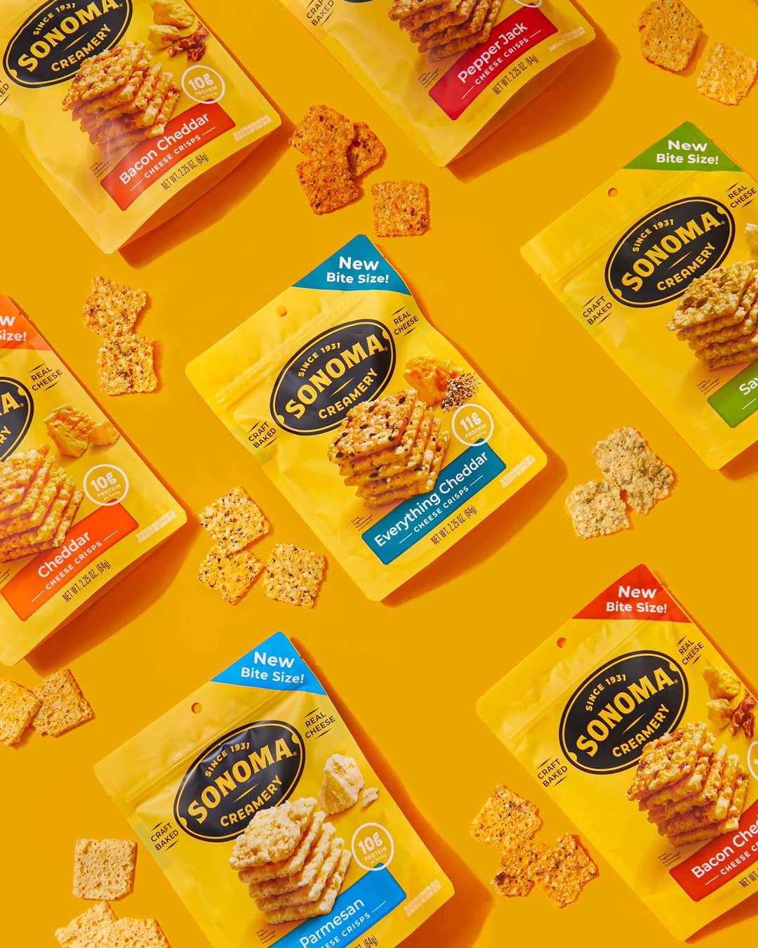 Sonoma Creamery - Sonoma Creamery Cheese Crisps - Parmesan