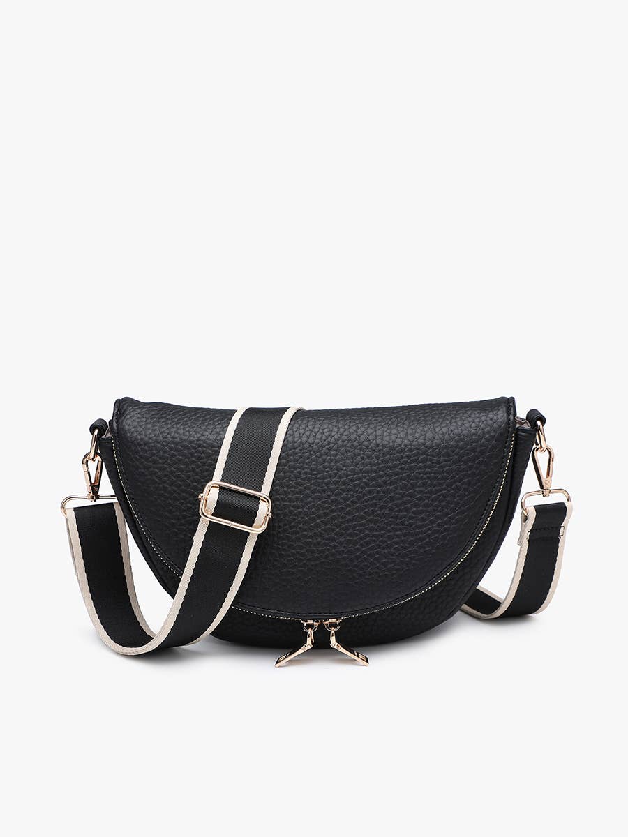 Jen & Co. - Alessandra Foldover Crescent Crossbody | M2896