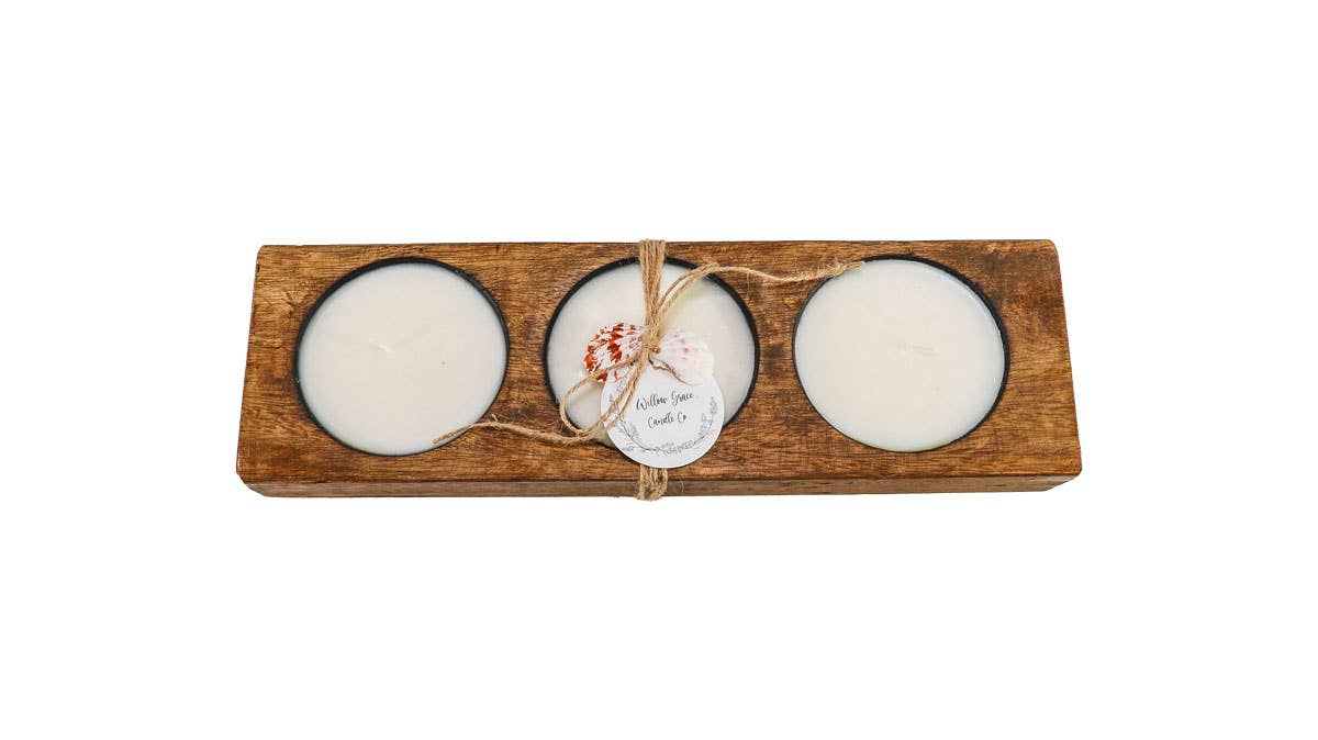 WGC106 Willow Grace Candle Co - 3 Hole Cheese Mold Candle