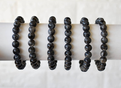Soothing Crystals - Black Labradorite Bracelet (Good Fortune and Focus)