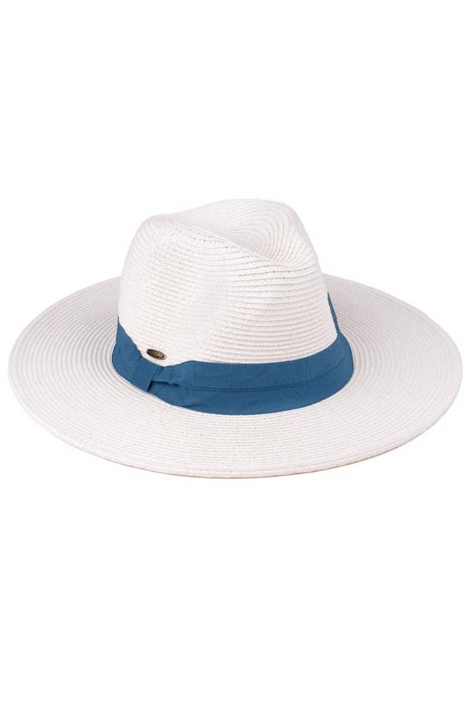 Hana - C.C Adjustable String Straw Hat