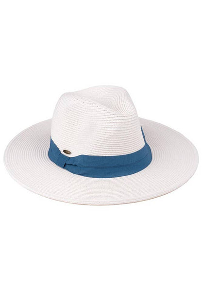 Hana - C.C Adjustable String Straw Hat