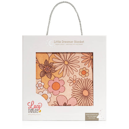 Lucy Darling - Little Dreamer Baby Blanket - Flower Child