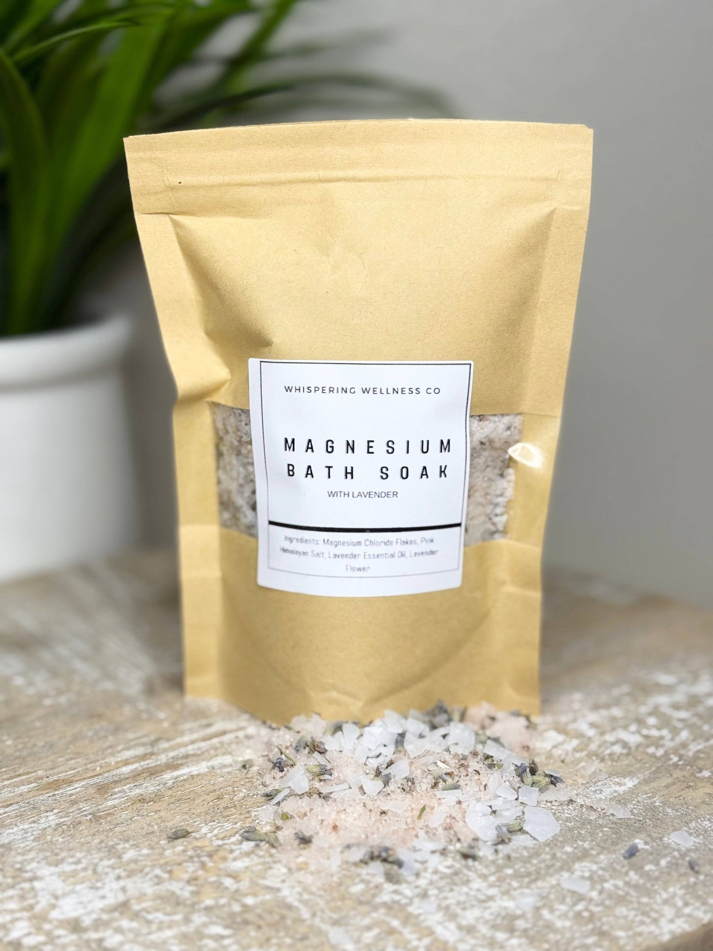 Whispering Wellness Co. - Lavender Magnesium Bath Soak